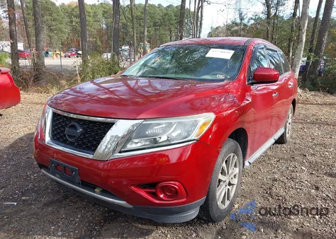 2014 Nissan Pathfinder S from USA, damaged, VIN 5N1AR2MM9EC618647
